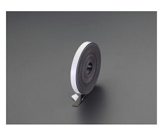 エスコ 20×1.5mm×30mマグネットテープ(粘着付) 1巻 EA781EP-6