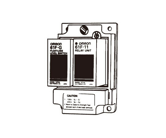 オムロン 気泡管水準器設備 1個 61F-G3H AC100/200