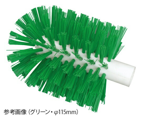 ヒルブラシ（サーモンブラシ） サーモンブラシ ボトルブラシ レッド Φ115×175mm 1個 B1529/115