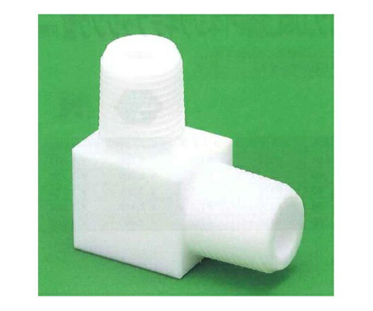 ユニバーサル USL-PTFE PTネジ継手エルボーニップル型 PT1/2 1個 00U-092-04N