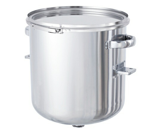 日東金属工業 鏡板型密閉容器 (バンド式) ブラケット付 100L 1個 DT-CTL-BRK-47H