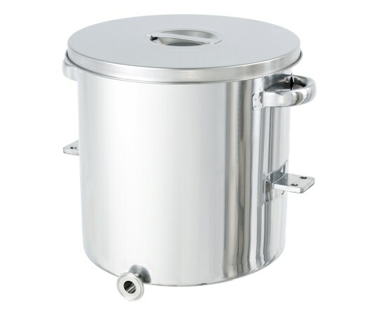 日東金属工業 片テーパー型汎用容器 ブラケット付 500L 1個 KTT-ST-BRK-77H