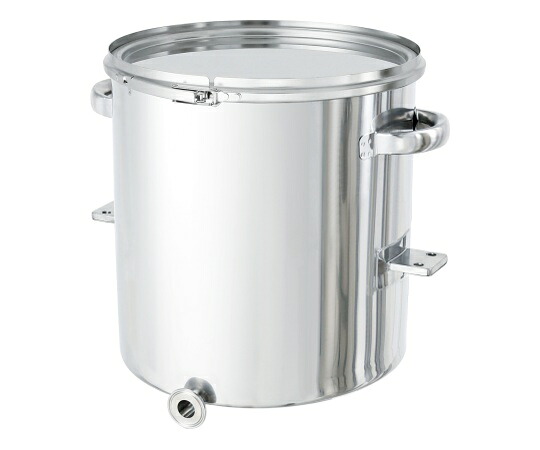 日東金属産業 片テーパー型密閉入れもの (ダンス楽隊式) 鉤括弧付 45L 1個 KTT-CTL-BRK-39