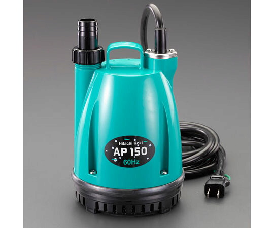 エスコ 水中ポンプ AC100V/150W/50HZ/15・25mm 1台 EA345HF-50