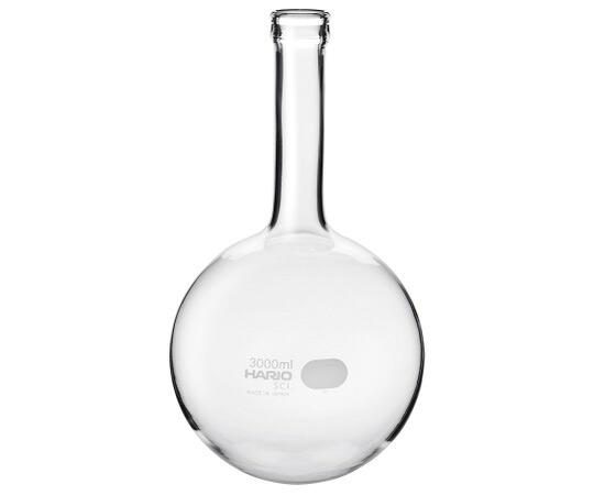 HARIO 丸底瓶 3000mL 4個入 1箱(4個入) MF-3L SCI