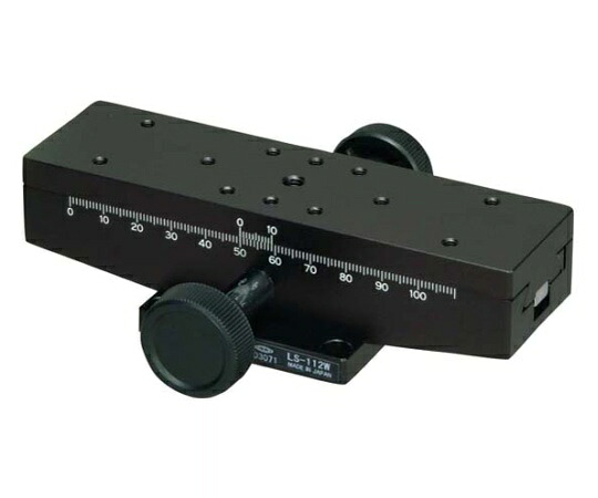 中央精機 DT X軸ステージ（40×140） 両ハンドル 1個 LS-112W