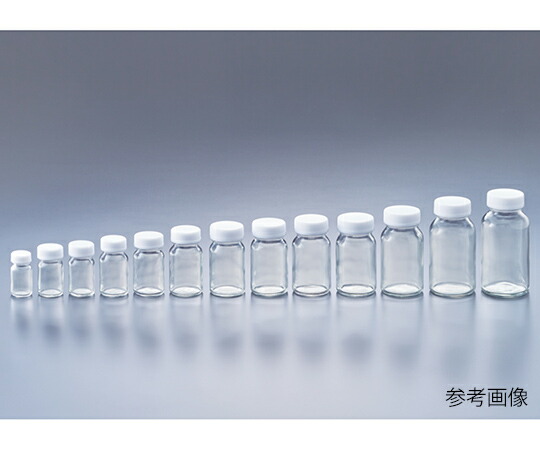 店内全品ポイント5倍★要エントリー★マルエム 軽量規格瓶（透明） No.3 100本入 1ケース(100本入) 0612-53｜Shop de clinic店