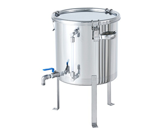 日東金属実業 気泡管水準器計・弁膜付密閉入れもの 脚付 25L 1個 CTHV-LV-FL-33