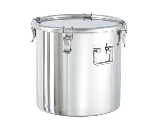 日東金属実業 折りたたみ手持ち部分付密閉入れもの（ゼムクリップ式/PTFE） 50L 1個 CTHF-PTFE-39H