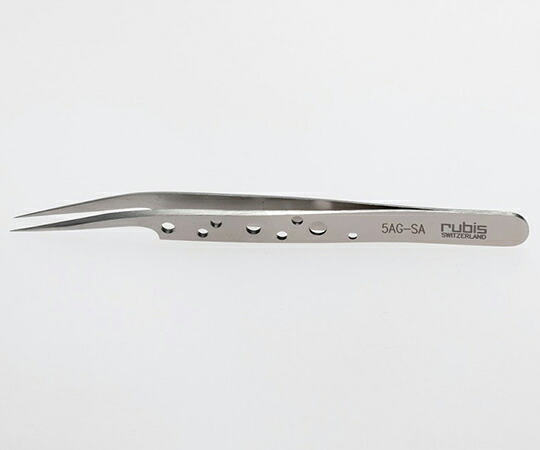 店内全品ポイント5倍★要エントリー★RUBIS 超精密ピンセット ノンスリップグリップ 1本 5AG-SA|Shop de clinic店