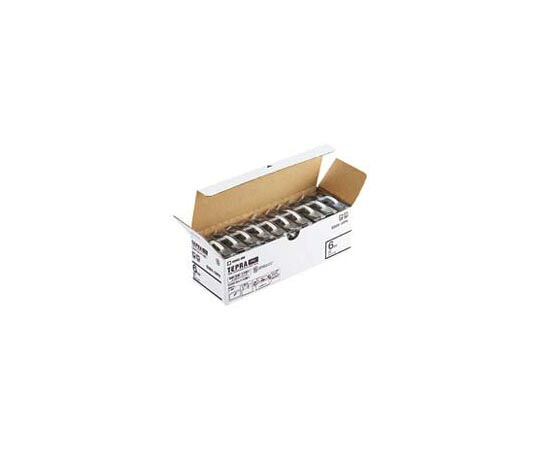 キングジム PROテープ 透明に黒字 12mm 10個 1パック(10個入) ST12K-10PN