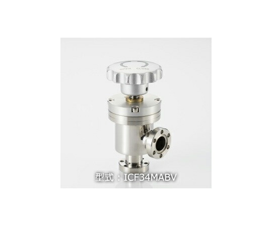 全ての存在テック ICF34 手動L型ベローズバルブ 1個 ICF34MABV