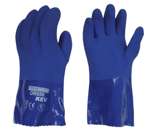 店内全品ポイント5倍★要エントリー★東和コーポレーション まとめ買い 耐切創手袋 耐油KEV 9/L （12双入） 1袋(12双入) OR656-9｜Shop de clinic店