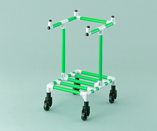 矢崎化工 ゴミカート 384×453×722mm グリーン 1台