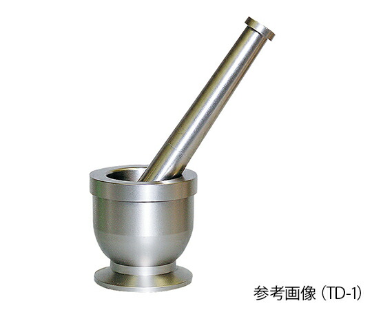 伊藤製作所 チタン乳鉢（乳棒付）内寸Φ80×73mm 1個 TD-3