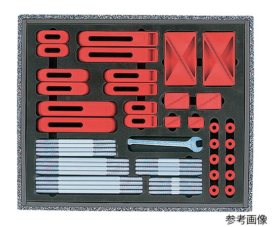 ナベヤ プラクランプセット スタッドボルトM10遣りかた仕掛ける 1仕掛ける PCS0010