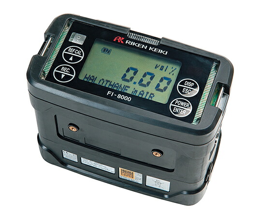 理研計器 麻酔ガス用濃度計 154×127×81mm 1個 FI-8000TYPEP-24-00