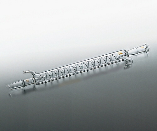 クライミング TS蛇管落ち居る器 500粍・24/40 1個 CL0005-04-40 実験用素材-花・ガーデン・DIY-研究・実験用品