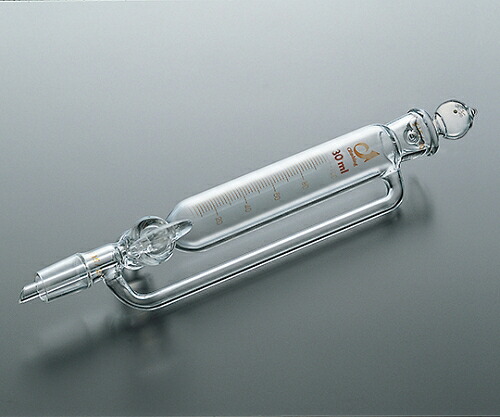 クライミング TSセミ・ミクロ分液ロート(等圧型目付)TFコック10mL 1個 CL0521-04-10