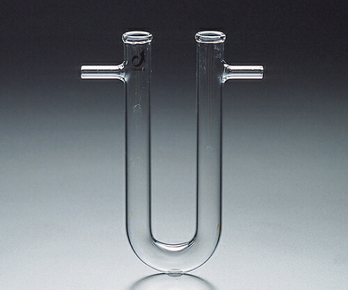 クライミング カルシューム管(U字型) 枝付 30φ-300mm 1個 CL0683-05-20