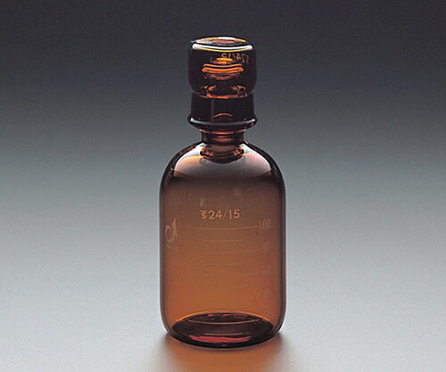 店内全品ポイント5倍★要エントリー★クライミング 茶透明摺保存容器(スタンダードカプセル) 20mL 1個 CL0711-02-11｜Shop de clinic店
