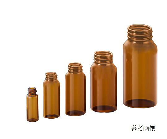 マルエム マイティーバイアル 褐色 本体のみ 200本 1.5mL No.02 1箱(200本入)