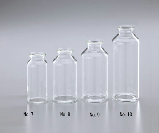 マルエム 広口バイアル瓶No.10 200mL 本体のみ 30本 1箱(30本入)