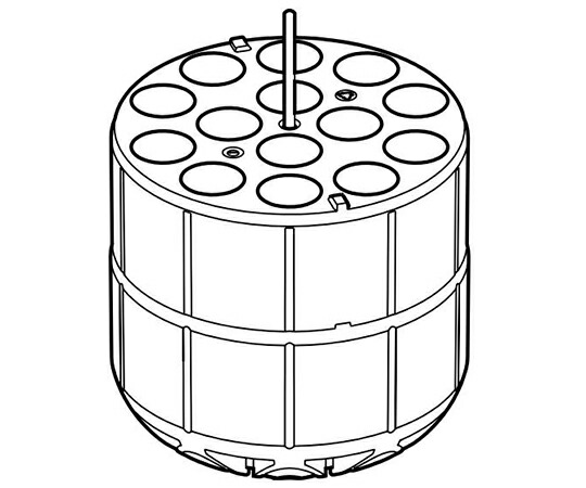 エッペンドルフ・ハイマック・テクノロジーズ アダプター 15mL コニカルチューブ S-4-104 S-4x750用 1セット 5825 734.009 35,944円