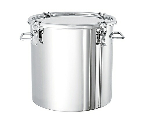 日東金属加工 サニタリーステンレス密閉貯蔵タンク ゼムクリップ印字機 B型シリコンパッキン付 150L 1個 SMA-CTH-565