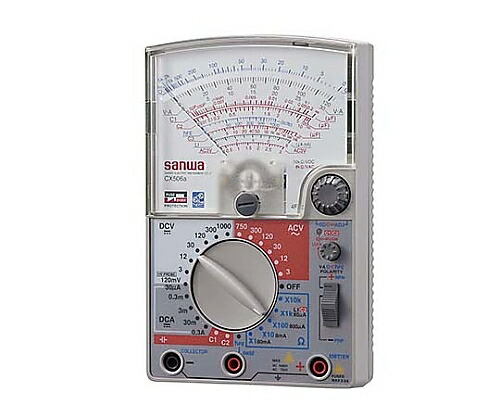 三和電気計器（sanwa） アナログマルチテスタ 多機能 1個 CX506a