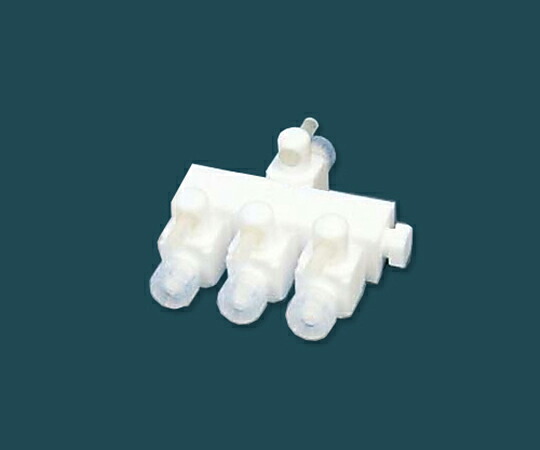フロンケミカル フッ素脂 多岐管作りつける 三連式 6φ 1個 NR0073-001 DIY・工具-花・ガーデン・DIY