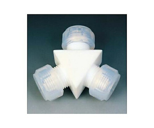 フロンケミカル フッ素樹脂 接続ジョイントY型 8φ 1個 NR1002-002