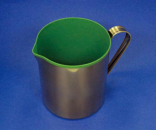 フロン工業 PFAコーティングビーカー 1000mL 1個 F-1077-005