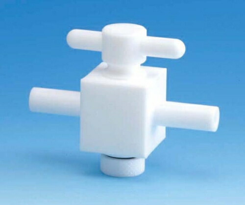 フロン実業 オールPTFE2方弁膜 8φ(枝) 1個 F-2007-002
