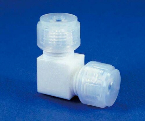 フロン実業 PTFE スリー消印式合わせ目L型 8φ 1個 F-2651-002