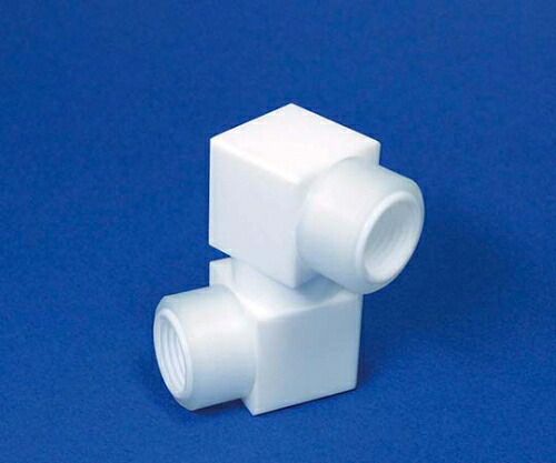 フロン加工 PTFE曲げ易いカップリング Rc1/4*Rc1/4 1個 F-2705-001