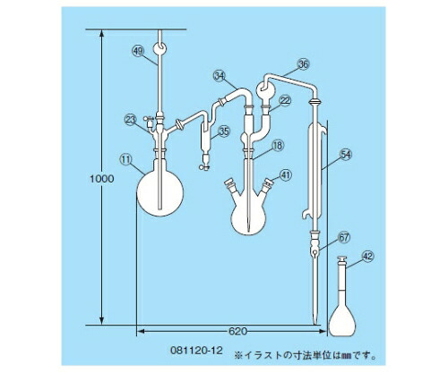 柴田科学の科目 フッ素イオン澄ますとり備える I型 1書き割り 081120-12