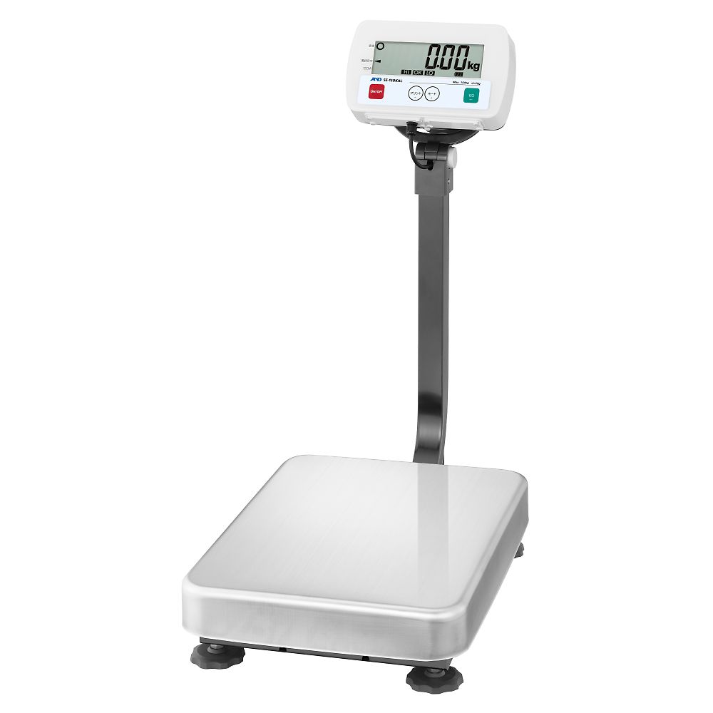 エー・アンド・デイ フレーム 鉄製　防塵・防水台はかり SEシリーズ ひょう量:150kg 最小表示:20g SE150KAL-JA