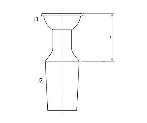 旭製作所 ボールジョイント異形アダプター 1個 2308-H3L