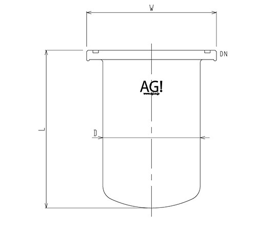 旭製造所 セパラ化学反応入れものＯ輪っか溝付 1個 3026-25/300A-G