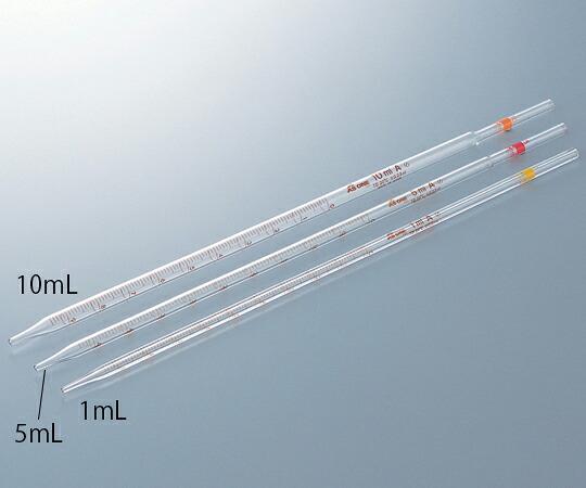 アズワン 先っちょ刃針ピペット ３ｍＬ トレーサビリティ取り合わせ図＋精神測定検査記録書き付け 1式