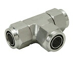 ピスコ SUS316締付継手 ユニオンティー φ12 1個 NSE1/2