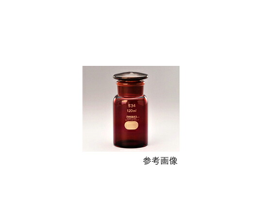 店内全品ポイント5倍★要エントリー★AGCテクノグラス・IWAKI 試薬びん 広口 茶 1000mL 1個 51585S-BT1000N｜Shop de clinic店