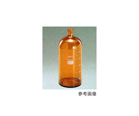 AGCテクノグラス・IWAKI 分注器用びん 茶 2000mL 1個 1531BT2000