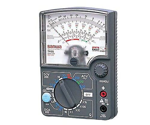 三和電気計器（sanwa） アナログマルチテスタ 自動車測定対応 校正書類３点（新品校正） 1式 TA55