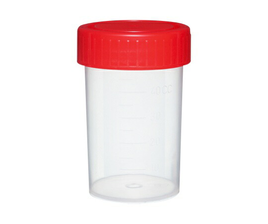 WATSON クリーンコンテナ 60ml 滅菌済 1箱(200個入) 536-060S