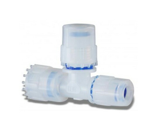 FIT-ONE フッ素樹脂 PFA 継手 レデューシングユニオンティアダプタ (Sタイプ) 1個 RUTA-M8-M6-TH3S