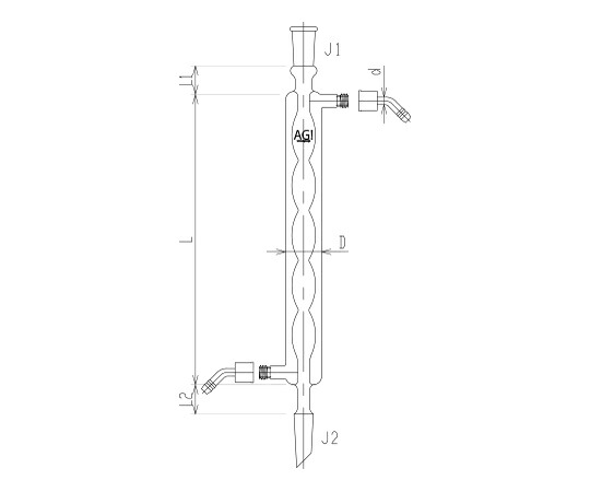旭製作所 球入 冷却器(アーリン氏) ウォーターコネクター仕様 1個 3414-300W-3L
