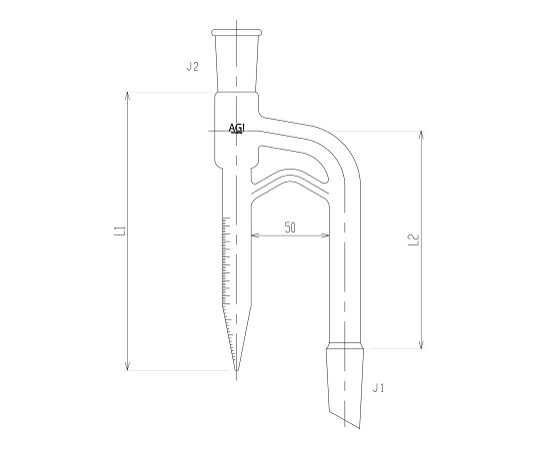 店内全品ポイント5倍★要エントリー★旭製作所 水分定量受器 1個 3652-10-4L｜Shop de clinic店