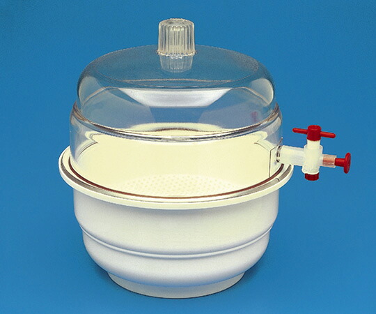 TARSONS 真空デシケーター ストップコック付 PP製 径300mm 1個 402040｜Shop de clinic店